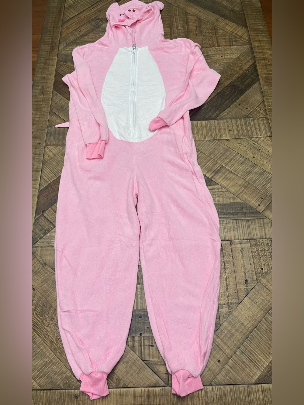 Silver Lilly Slim Fit Pig Animal Adult One Piece Cosplay Pig Costume